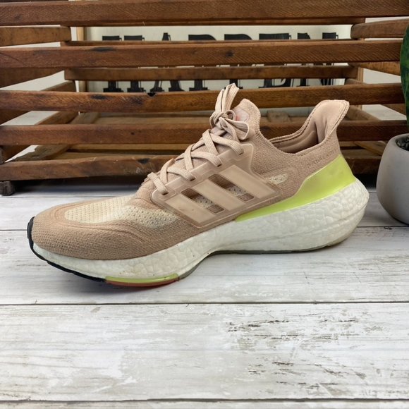 adidas Other - Adidas UltraBoost 21 Beige RIGHT shoe only Amputee Mens 11.5  ***RIGHT shoe ONLY